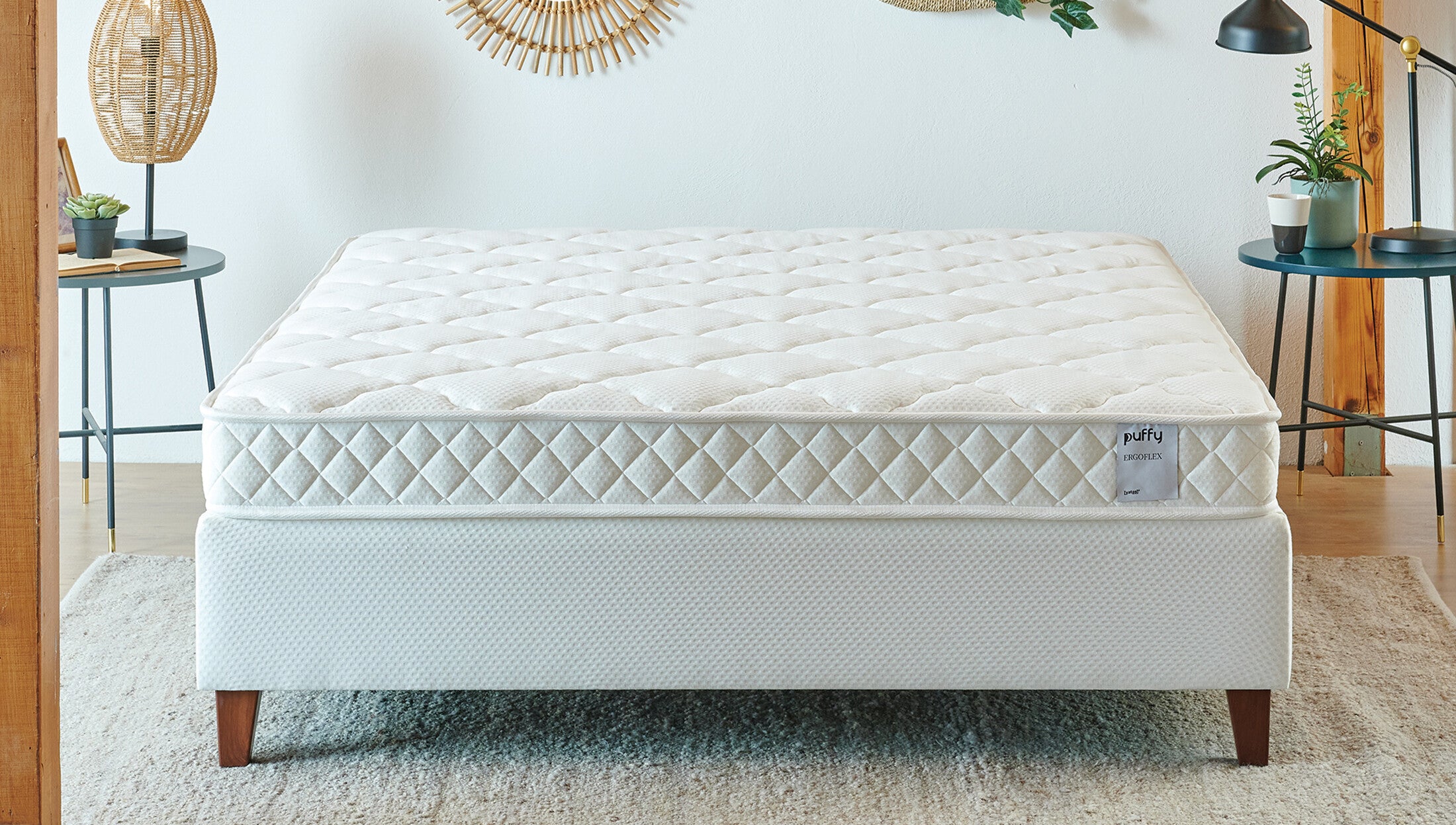 Матрак «Ergoflex» + алое вера, с DHT пружинна система, 18 см