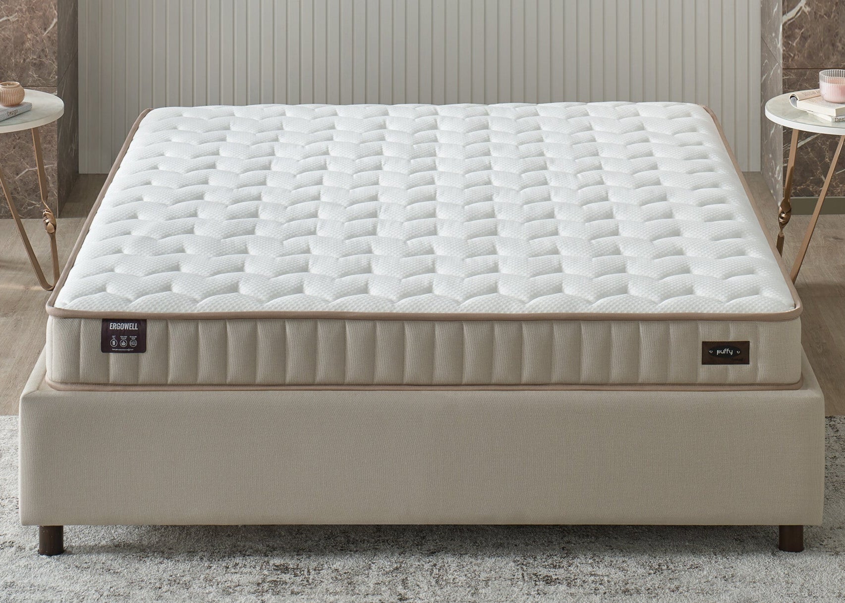 Матрак «Ergowell» + алое вера, с DHT пружинна система, 20 см