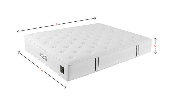 Матрак «Pocket Balance» + пробиотици и влакна Tencel, с покет пружинна система, 32 см