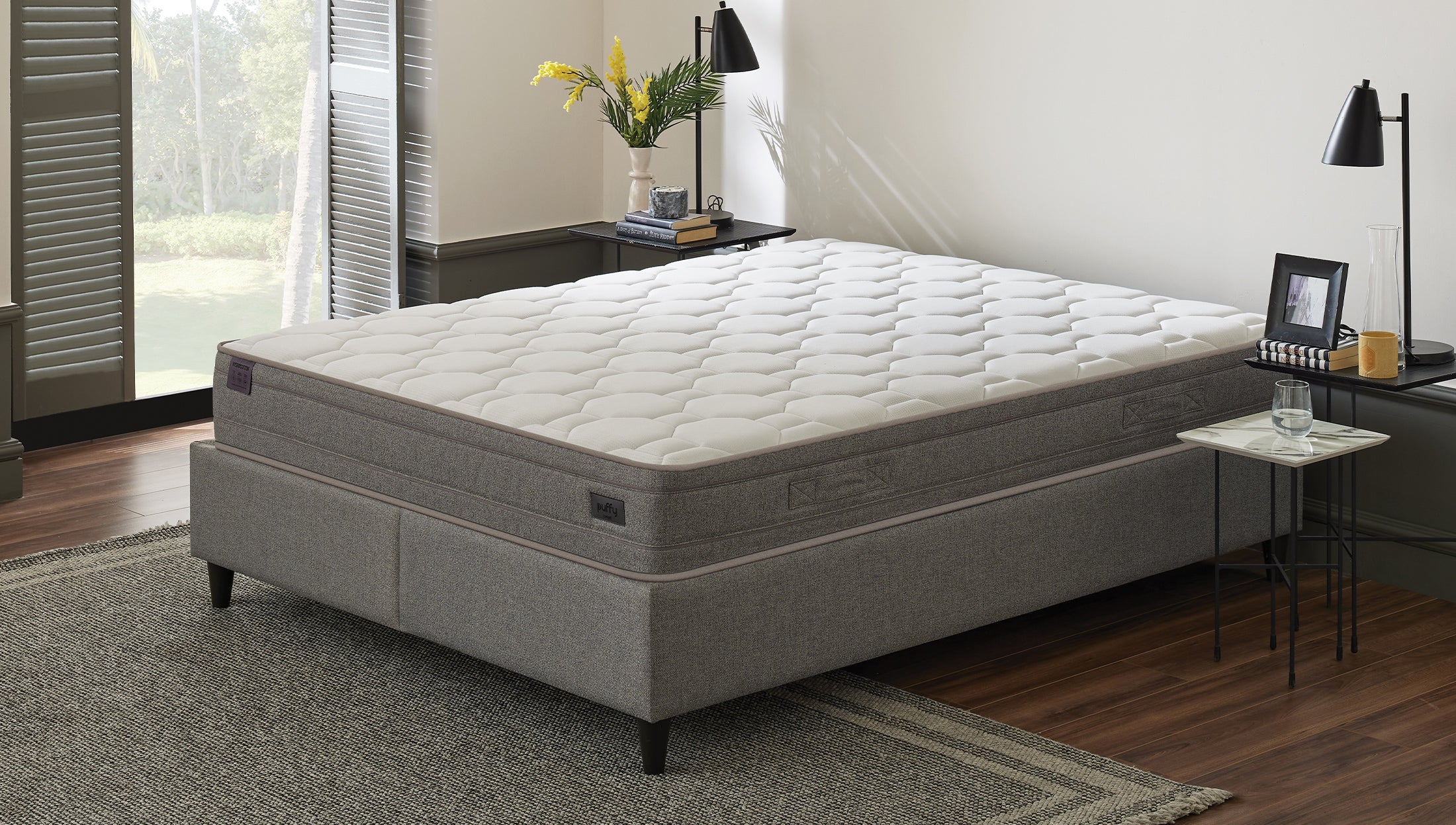 Матрак «Hydro Cotton» с естествен памук, с DHT пружинна система, 24 см