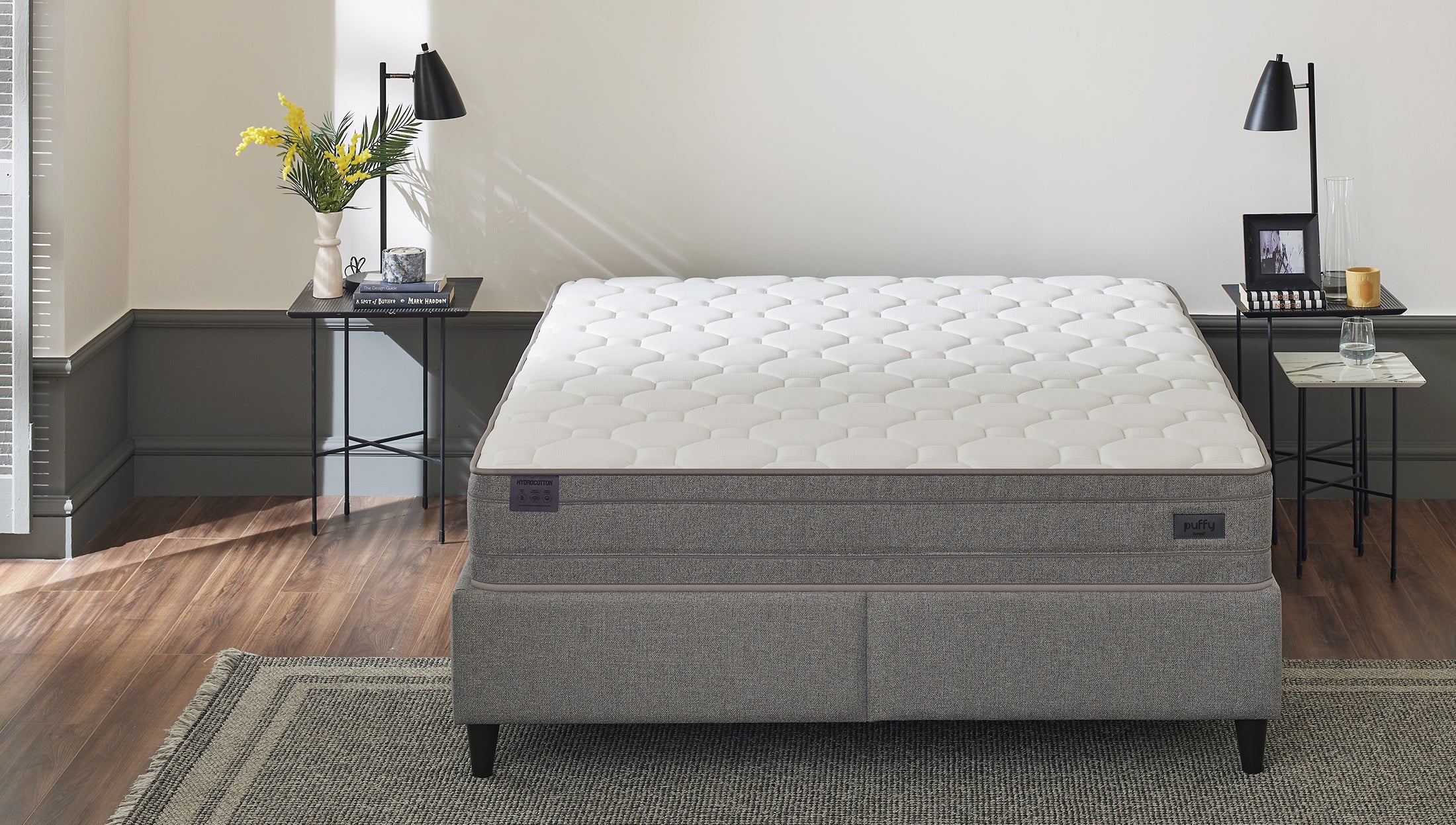 Матрак «Hydro Cotton» с естествен памук, с DHT пружинна система, 24 см