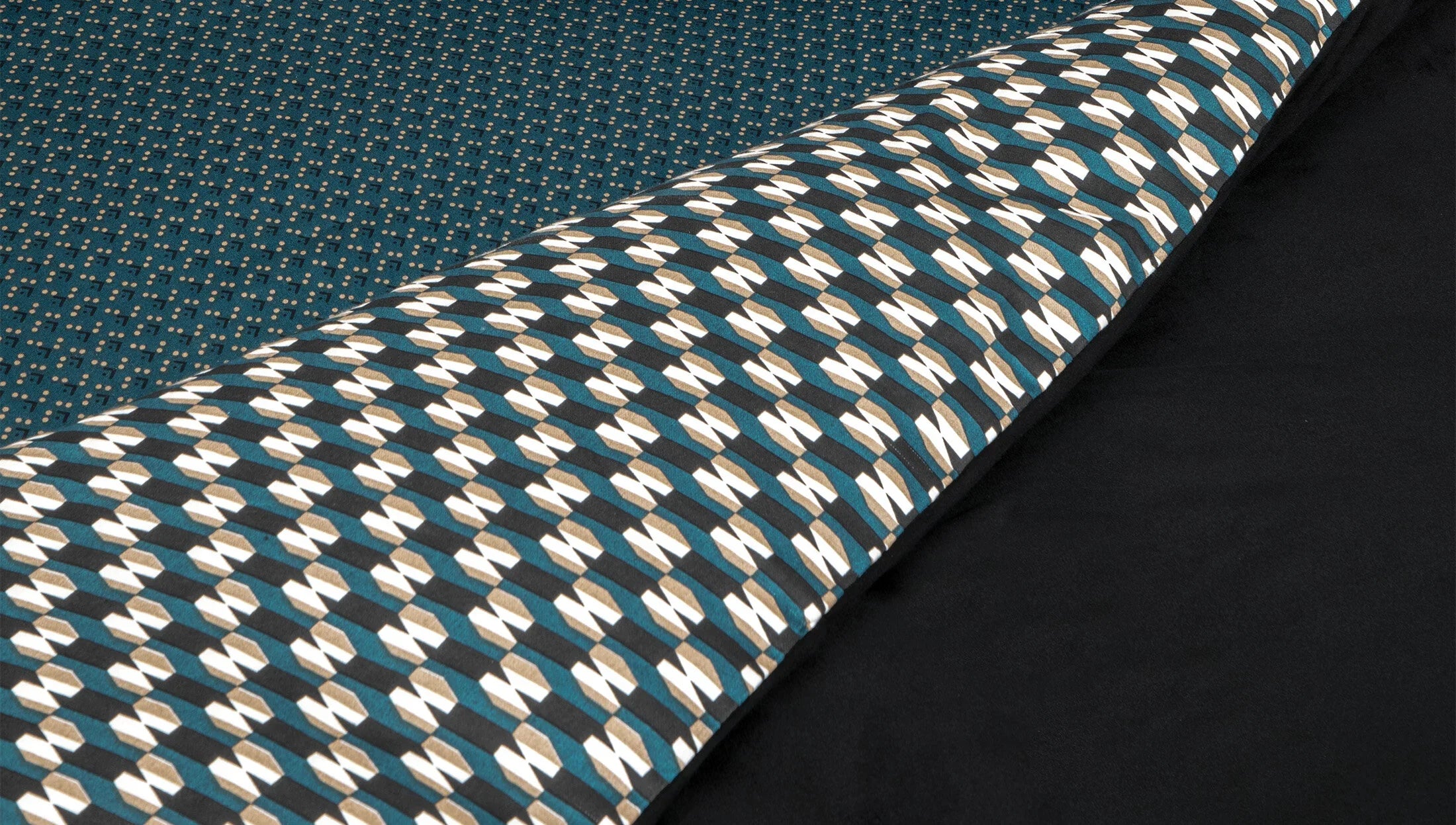 Двоен спален комплект «CharMe Bronte» - King size, 4 части, памучен сатен, кадифе