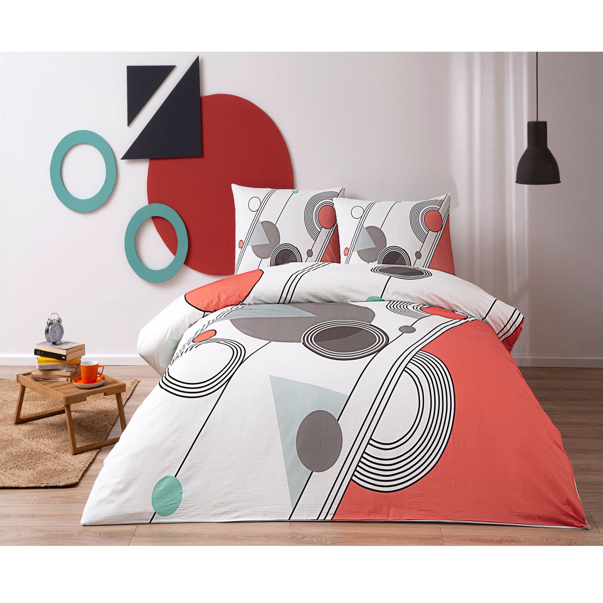 Двоен спален комплект «Felix» - 4 части, ранфорс