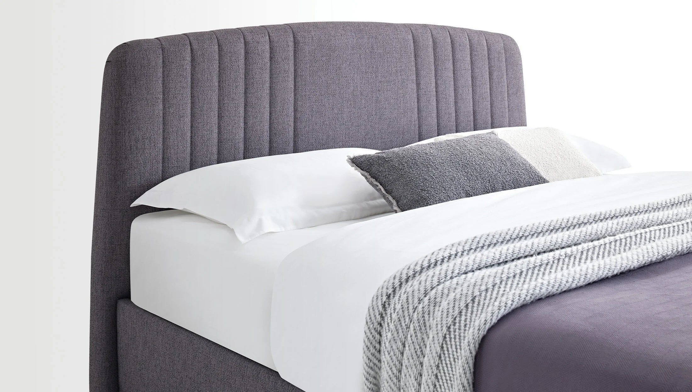 Тапицирана табла за легло «Silver»