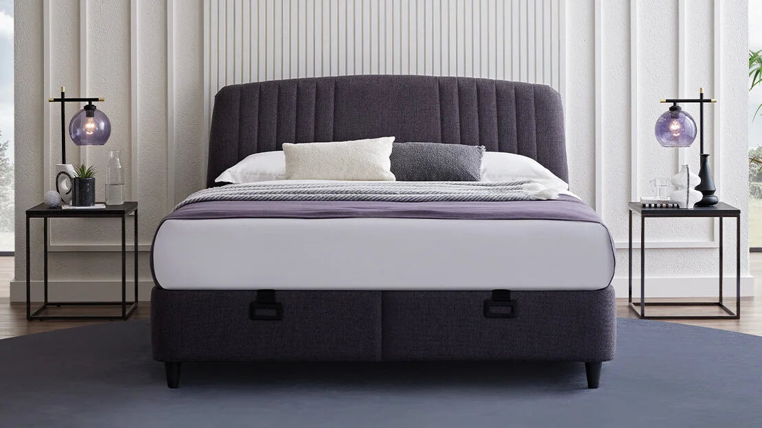 Тапицирана табла за легло «Silver»