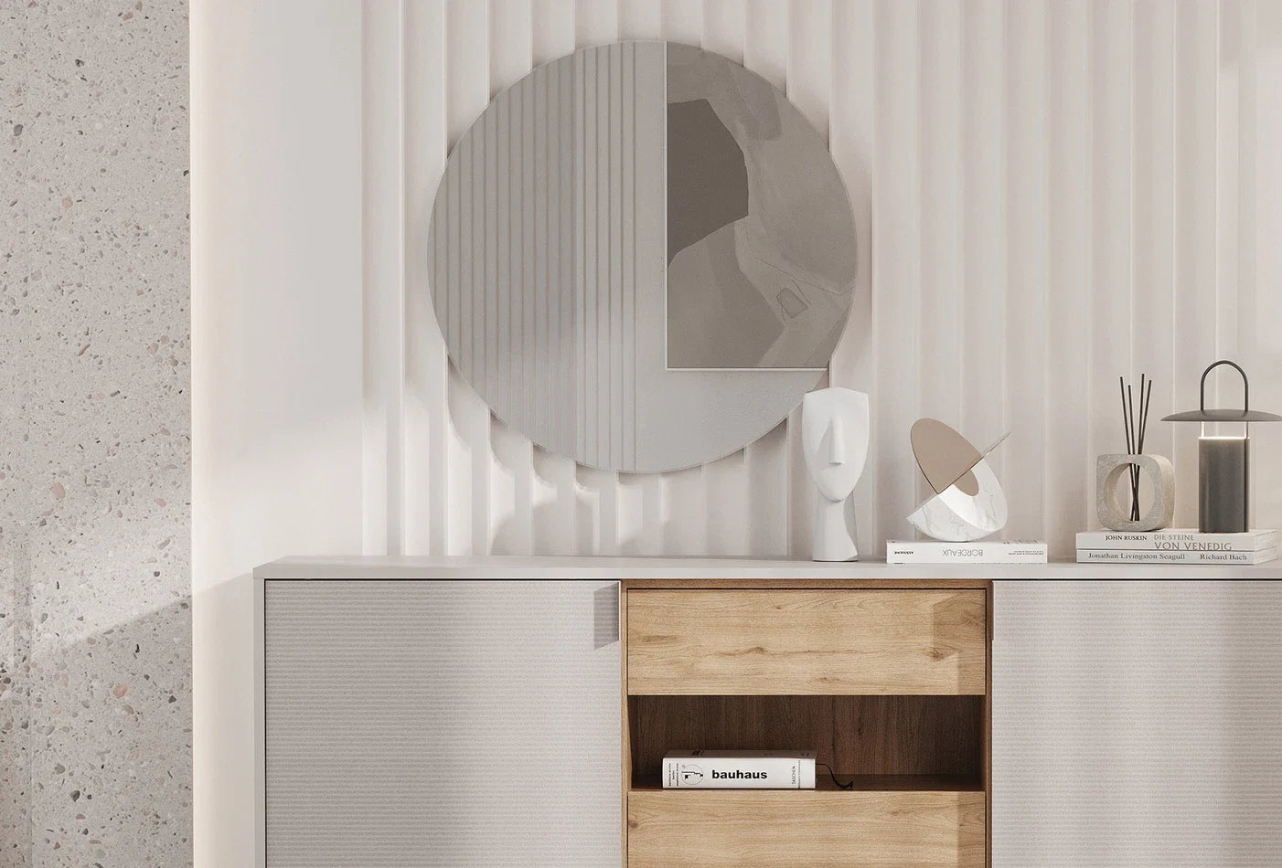 Огледало за бюфет «Cante» с размер 79х79х4см