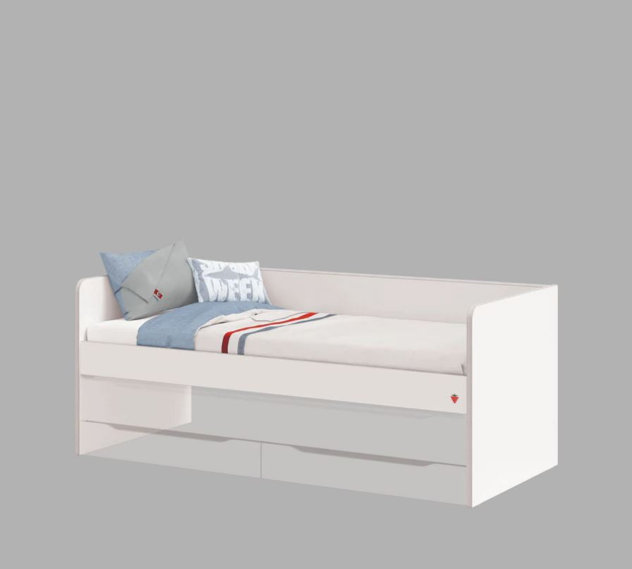 Легло за модулно двуетажно легло «Studio White» за матрак 90х200см