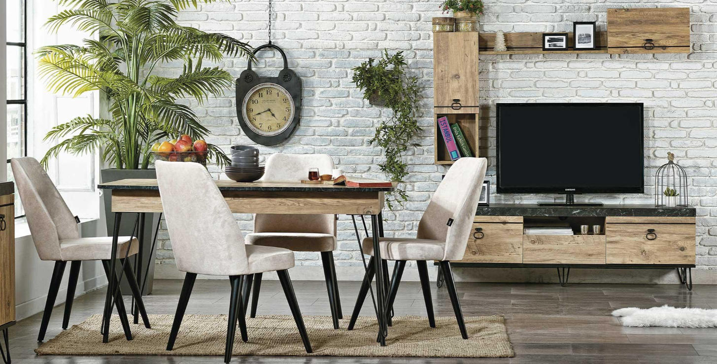 Трапезна маса «Atlantik» с размер 160х78х90см