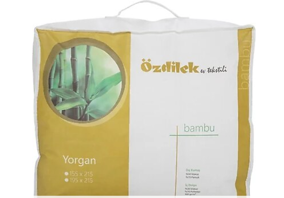 Олекотена завивка «Bambu» с бамбук