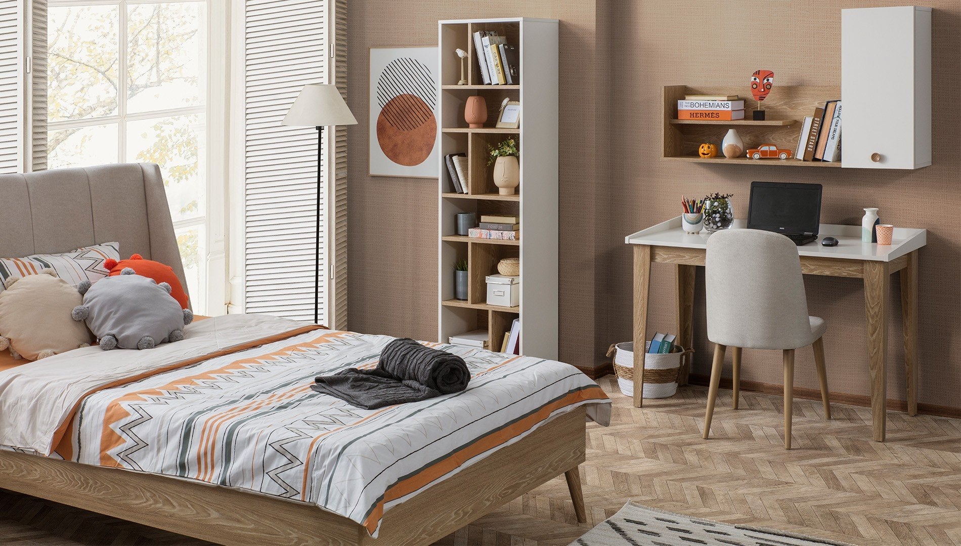 Етажерка «Bohem Teen» с размер 50x180x35см