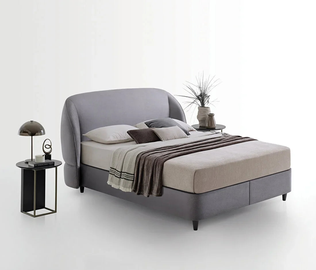 Тапицирано легло «Lotto» + Матрак «Orthopedic Support» + табла «Orthopedic Support» с място за съхранение, матрак с вълна Woolmark