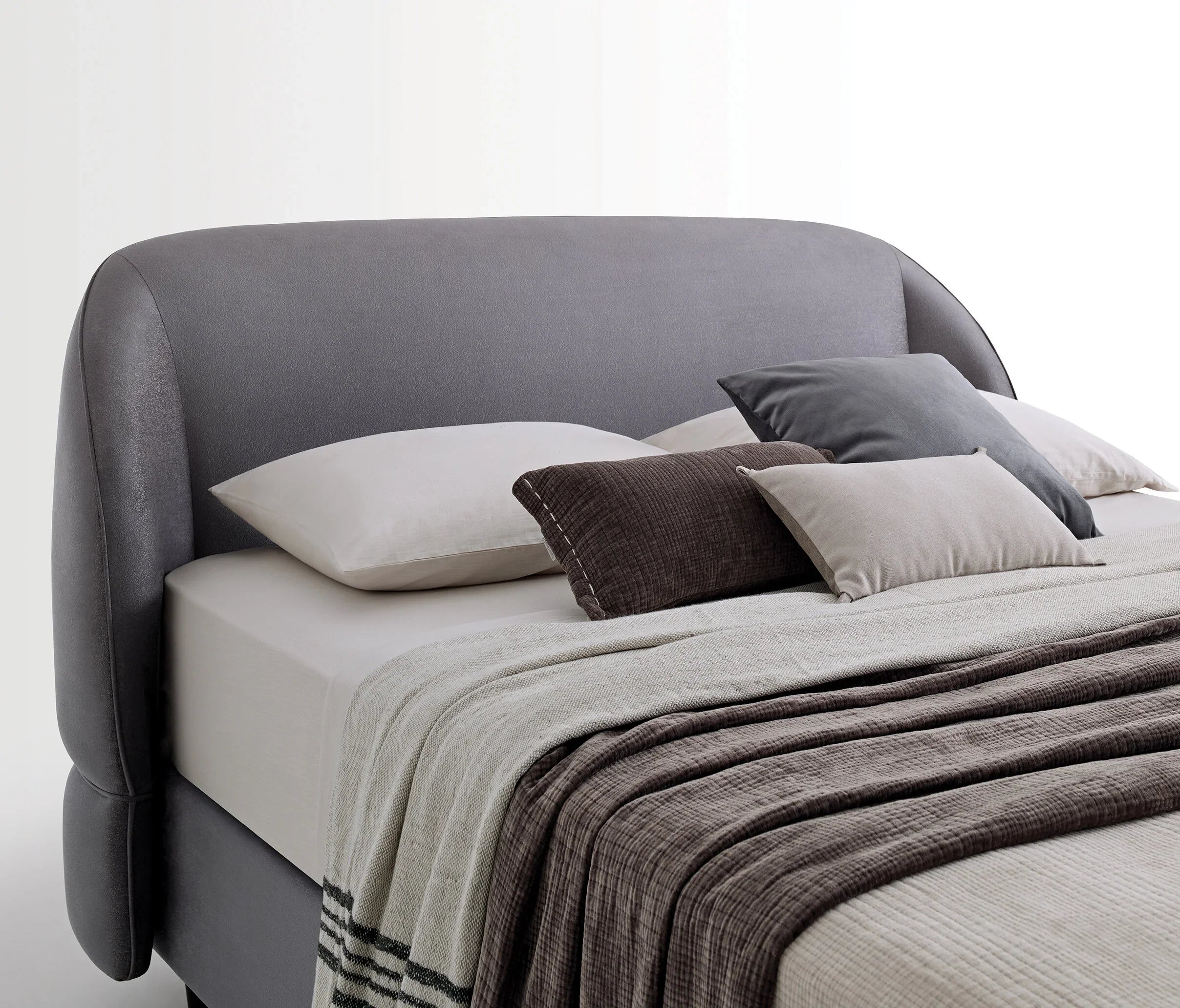 Тапицирано легло «Lotto» + Матрак «Orthopedic Support» + табла «Orthopedic Support» с място за съхранение, матрак с вълна Woolmark