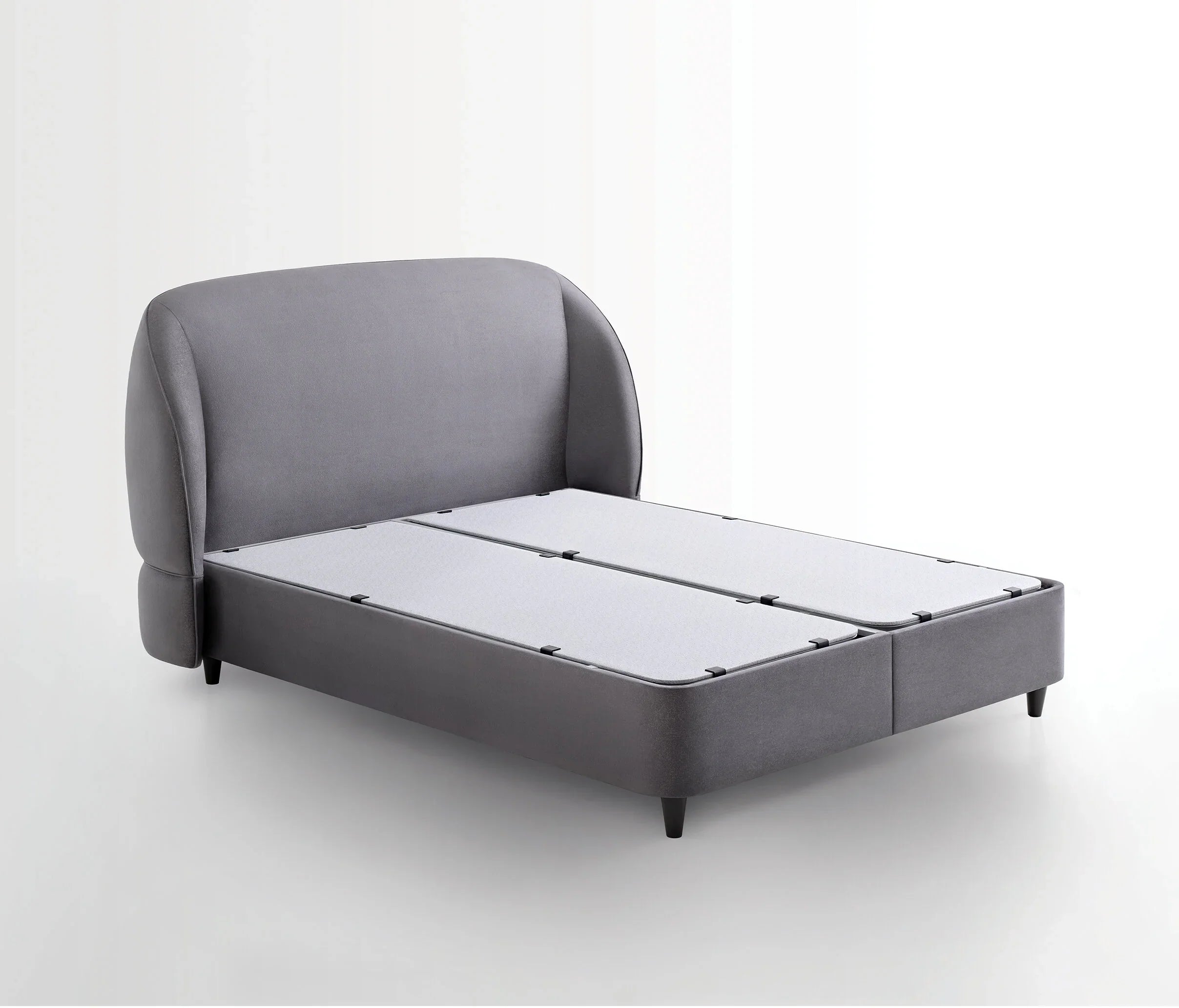 Тапицирано легло «Lotto» + Матрак «Orthopedic Support» + табла «Orthopedic Support» с място за съхранение, матрак с вълна Woolmark