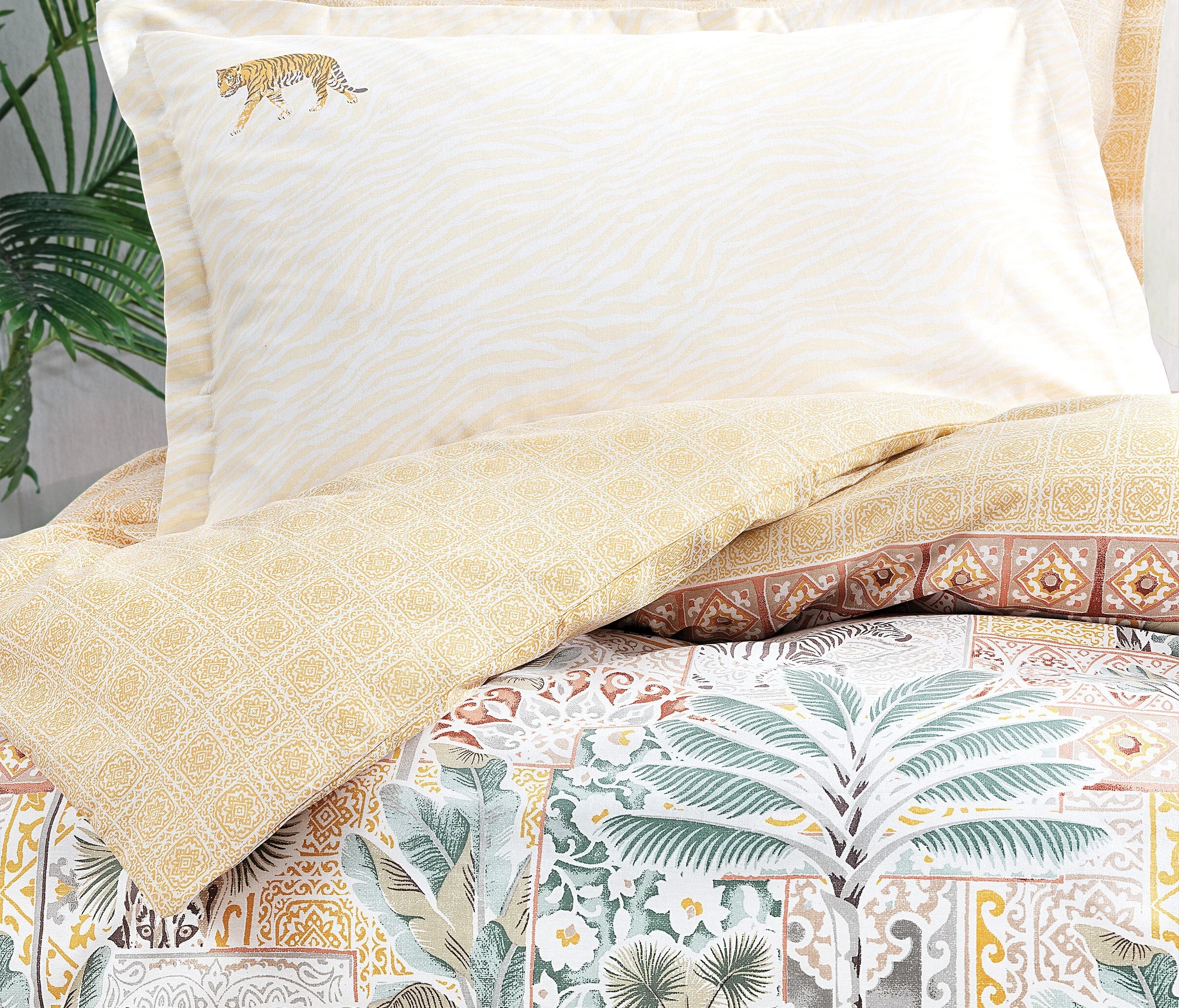 Единичен спален комплект «Gold» - 3 части, памук, ранфорс
