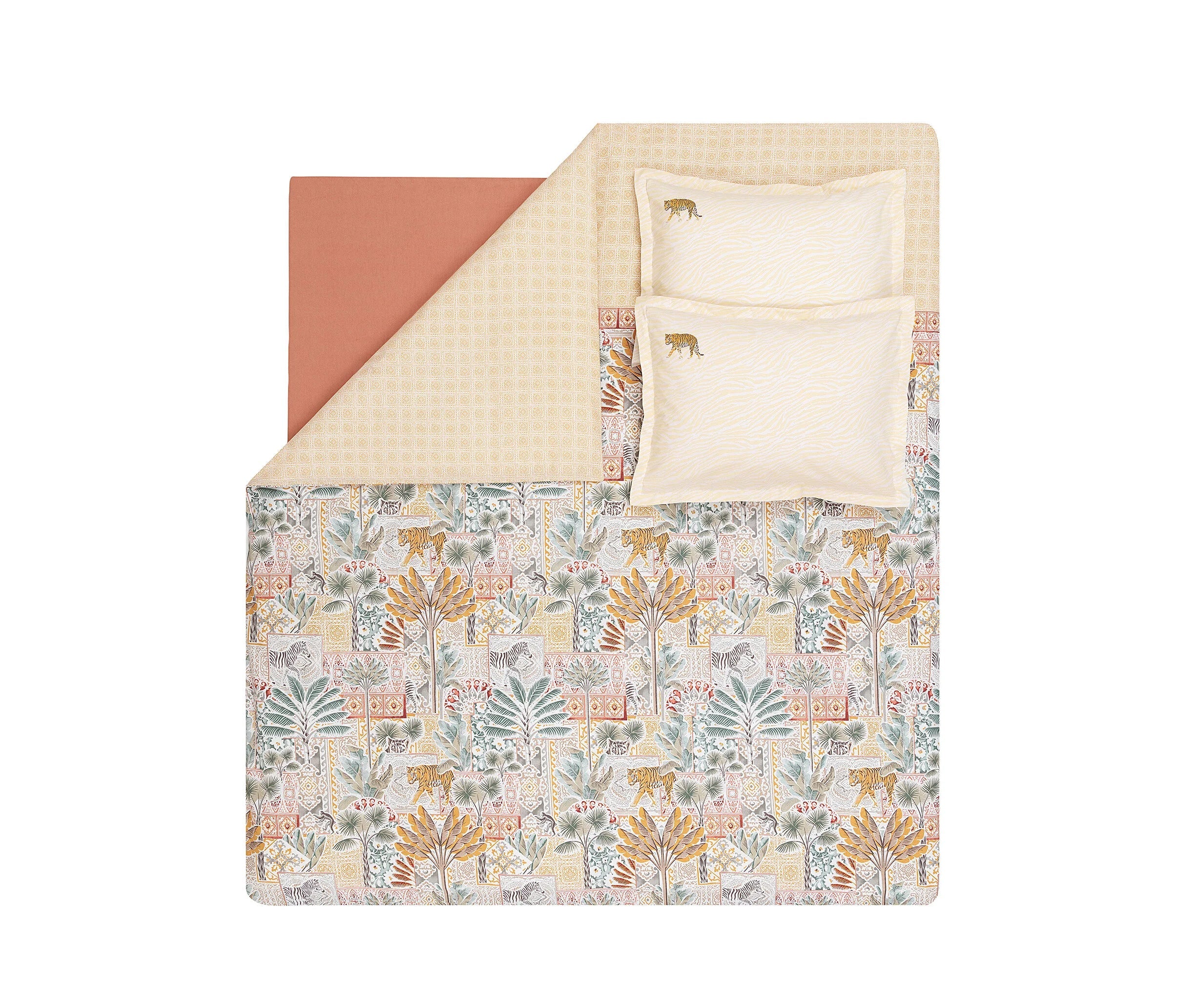 Двоен спален комплект «Gold» - 4 части, памук, ранфорс