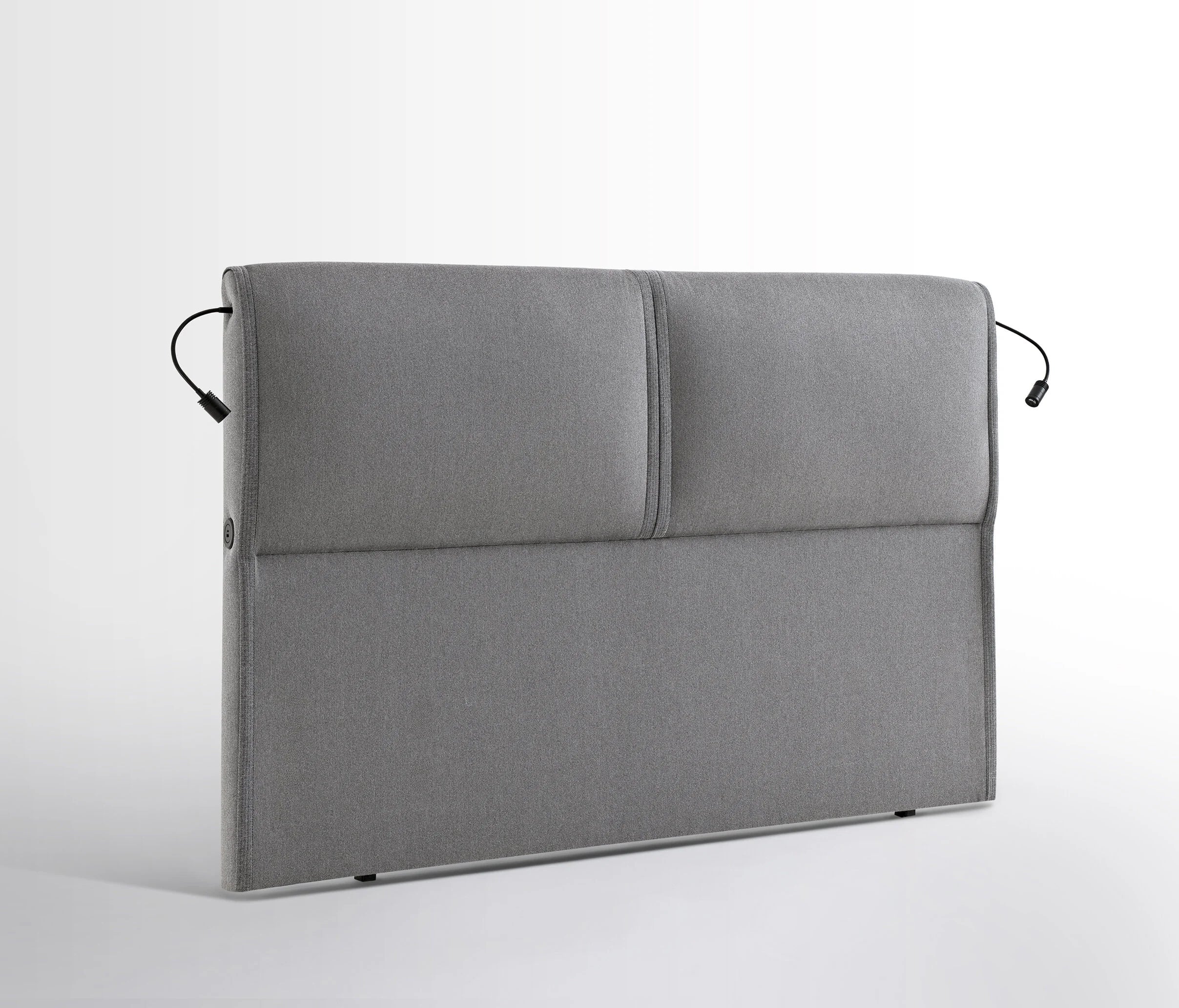 Тапицирана табла за легло «Adapt Rest» + осветление