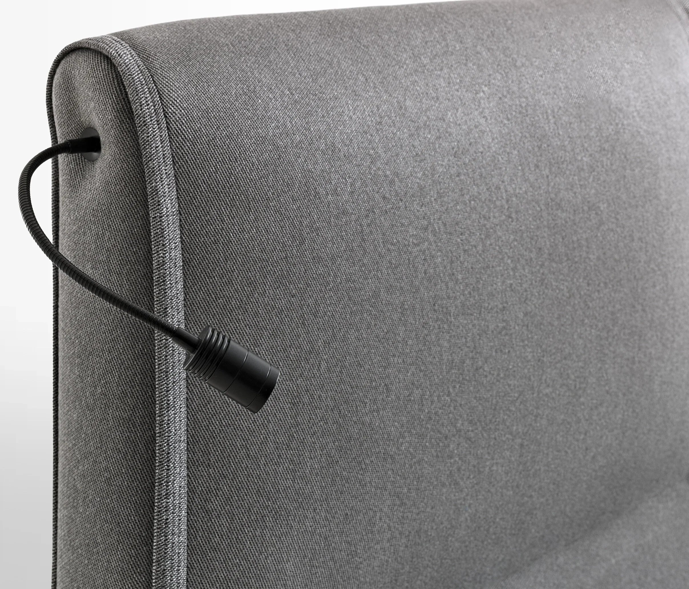 Тапицирана табла за легло «Adapt Rest» + осветление