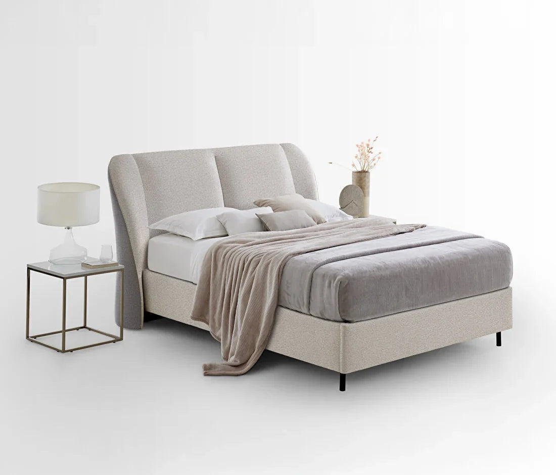 Тапицирано легло «Marlin» + табла - с място за съхранение, повдигащ механизъм, система за безшумно затваряне