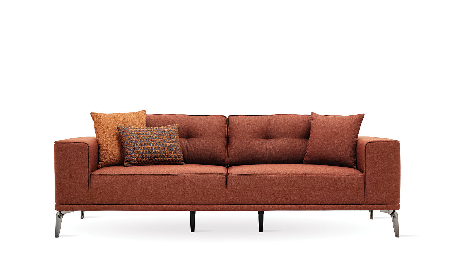 Tриместен разтегателен диван «Ravel» + 4 декоративни възглавници, ширина 240см