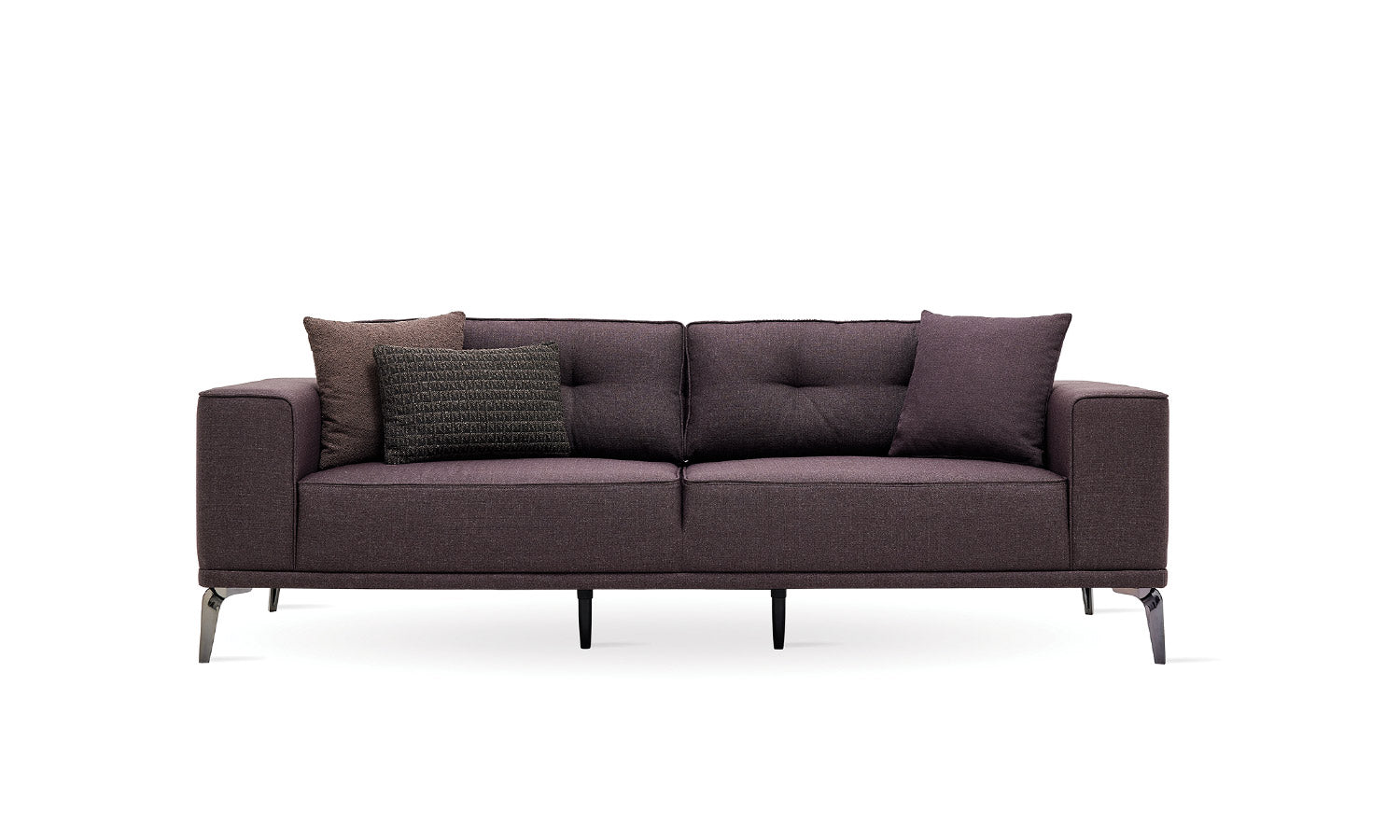 Tриместен разтегателен диван «Ravel» + 4 декоративни възглавници, ширина 240см