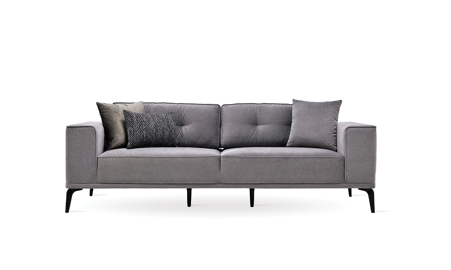 Tриместен разтегателен диван «Ravel» + 4 декоративни възглавници, ширина 240см