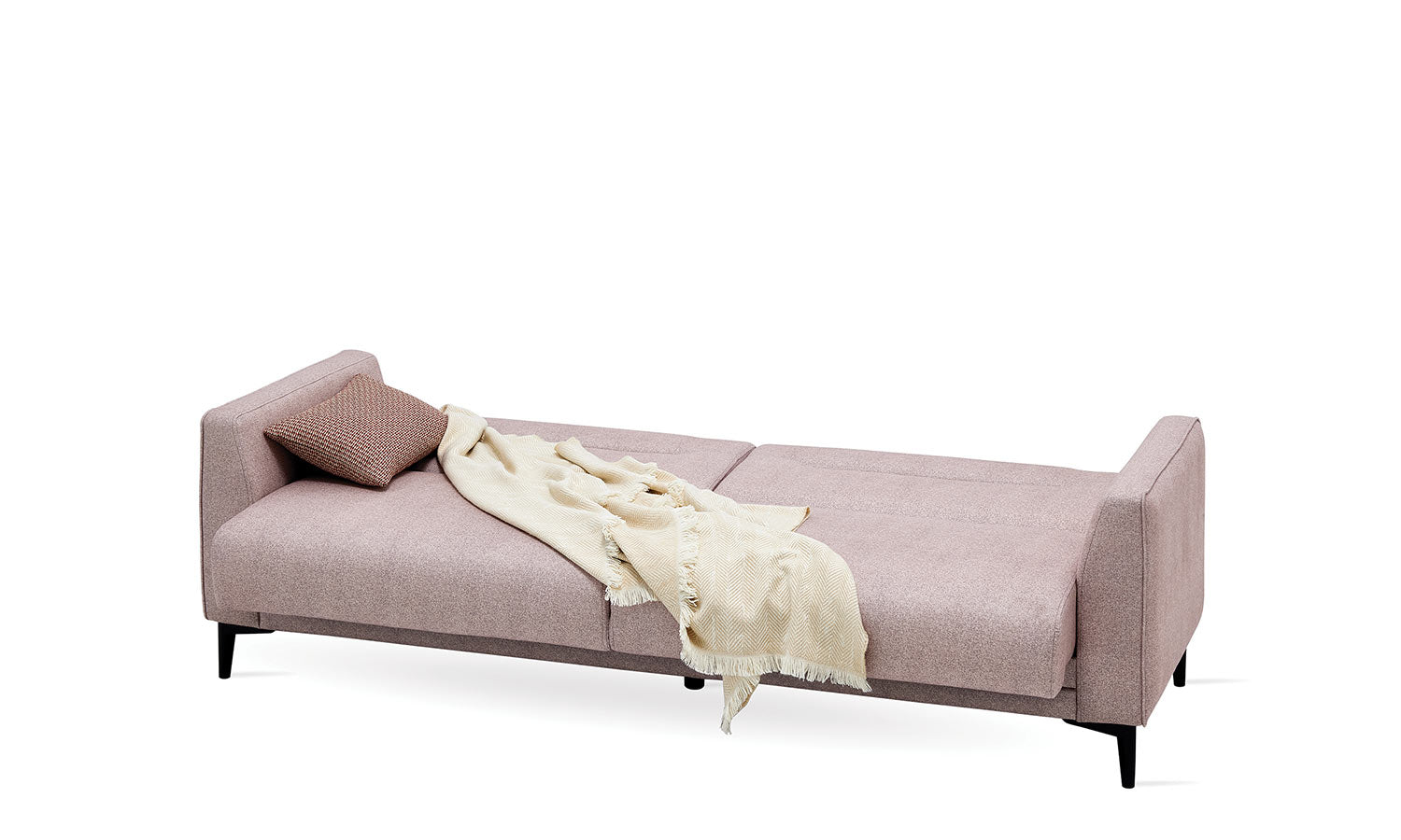 Триместен разтегателен диван «Calis» + 4 декоративни възглавници, ширина 214см