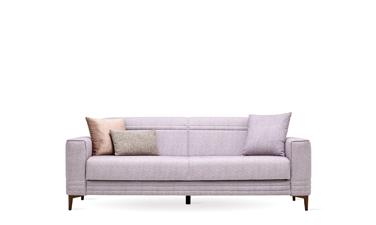 Tриместен разтегателен диван «Trudy» + 3 декоративни възглавници, ширина 225см