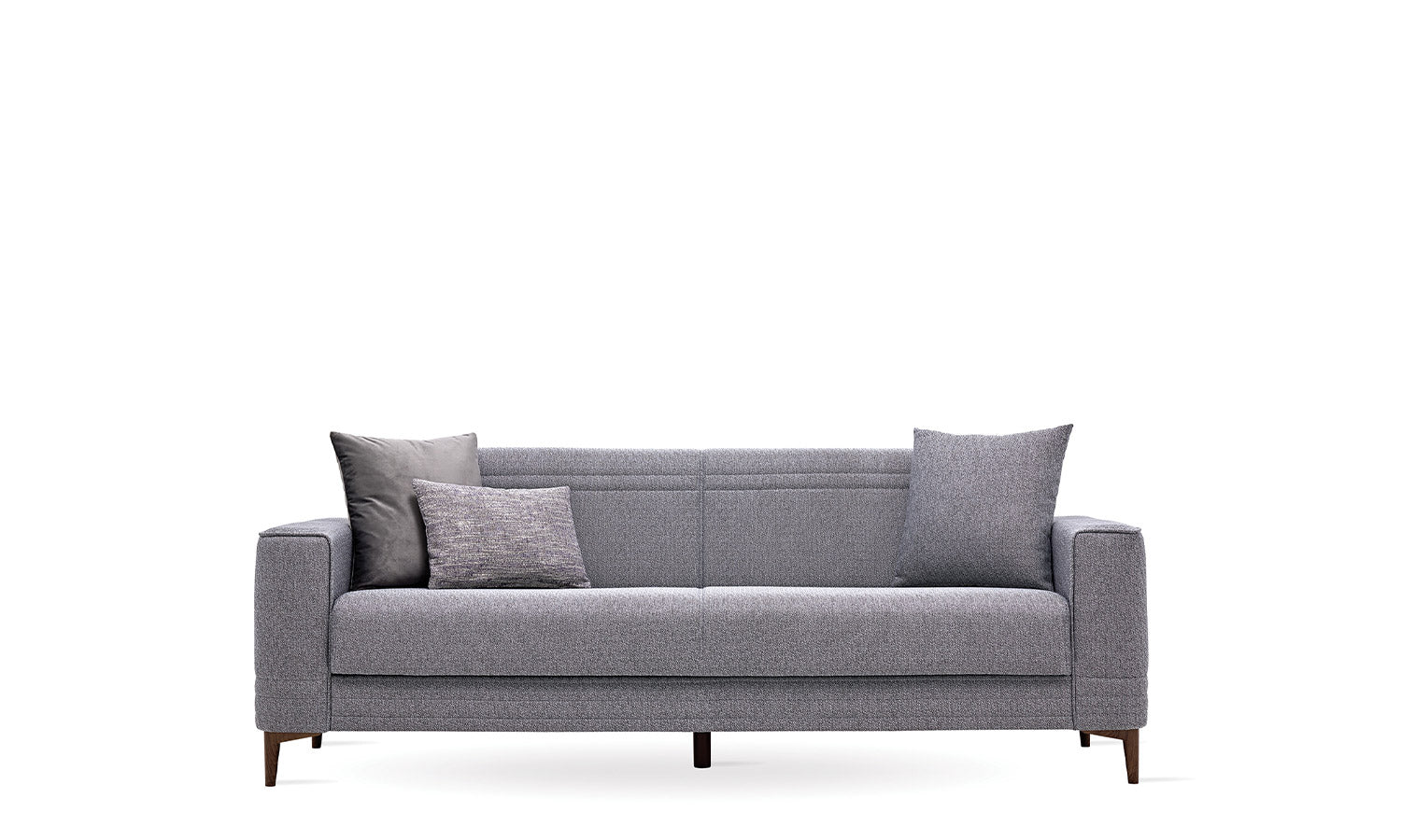 Tриместен разтегателен диван «Trudy» + 3 декоративни възглавници, ширина 225см