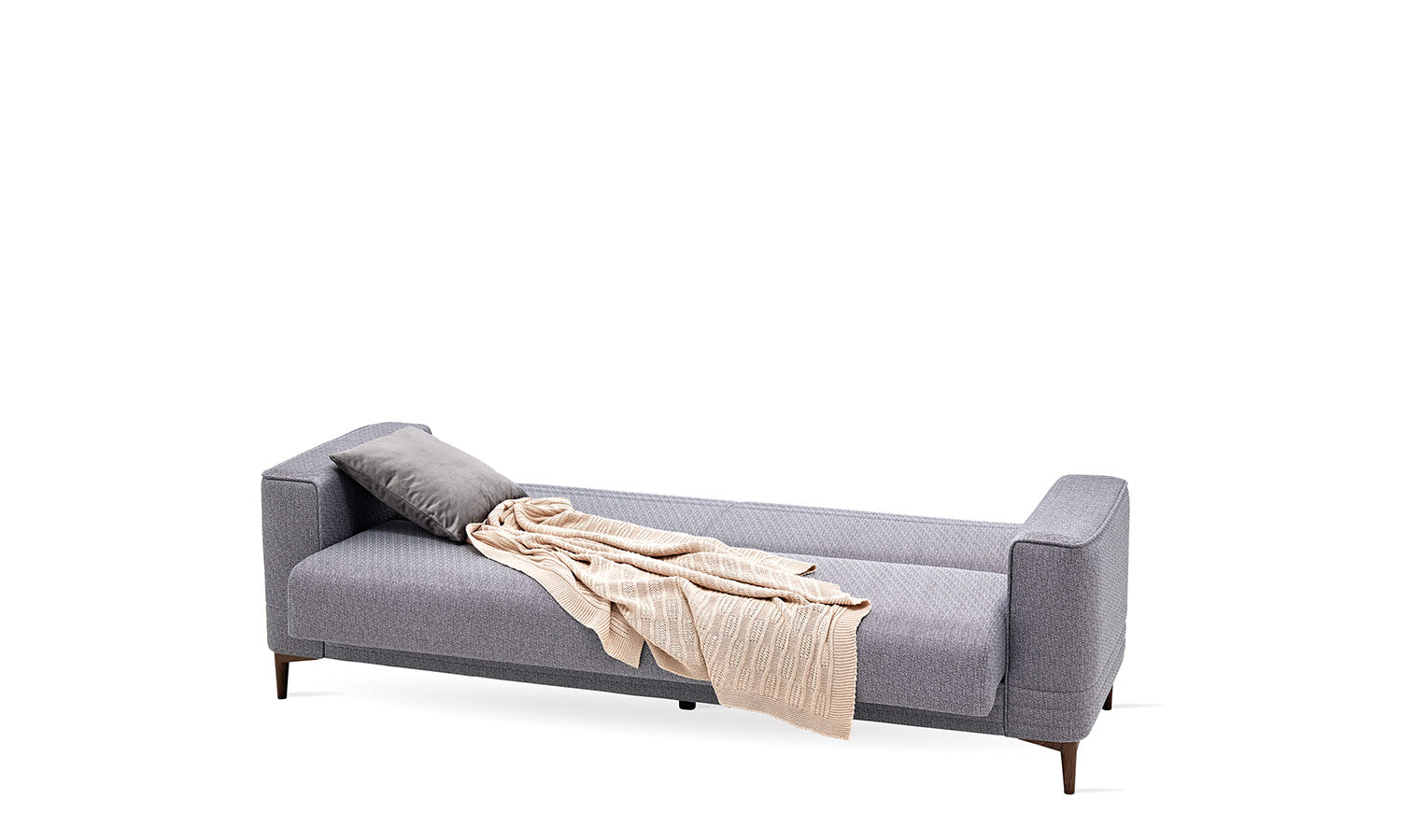 Tриместен разтегателен диван «Trudy» + 3 декоративни възглавници, ширина 225см