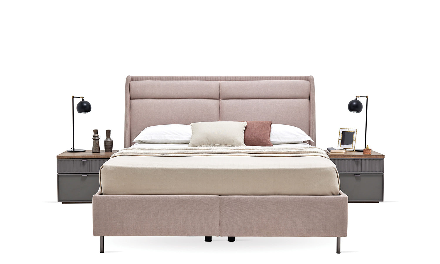 Нощно шкафче «Ravel» + две чекмеджета, размер 51х46х48см