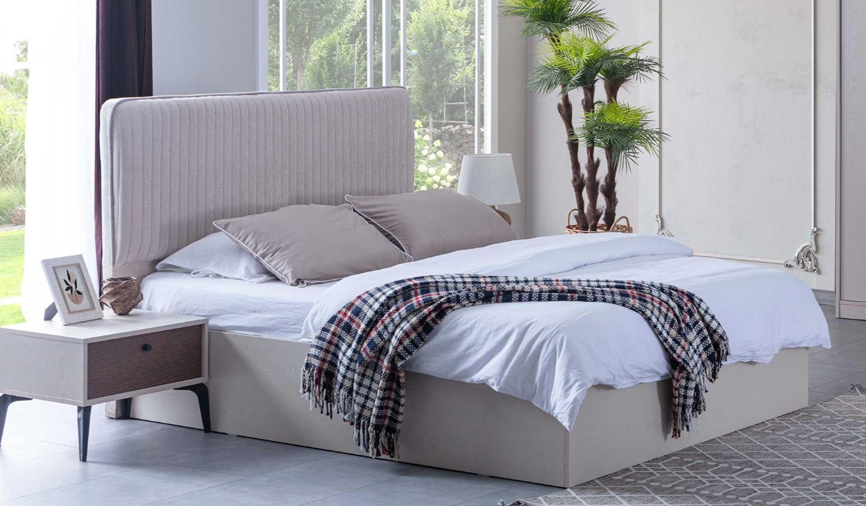 Нощно шкафче «Piedra» + чекмедже, размер 60х43х45см