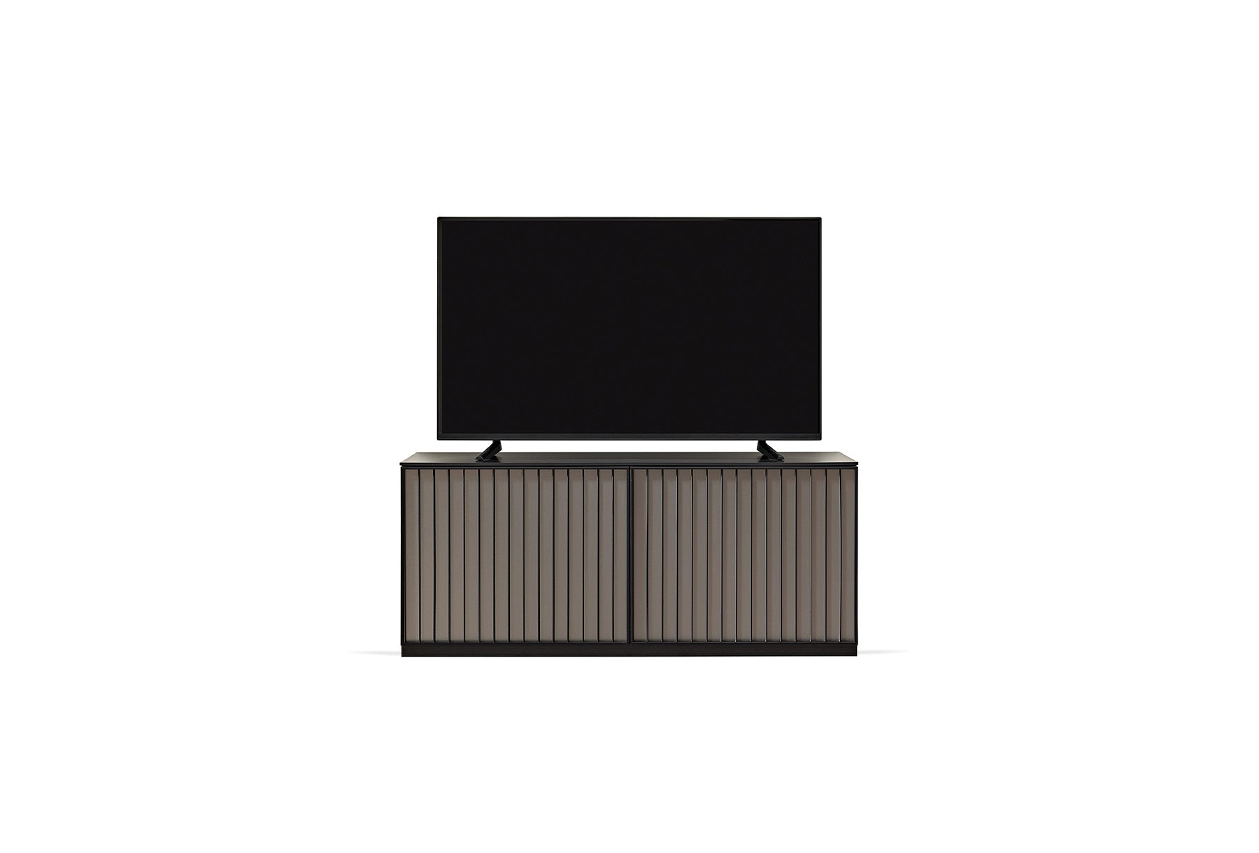 ТВ шкаф «Riga» с врати, с размер 129х55х48см