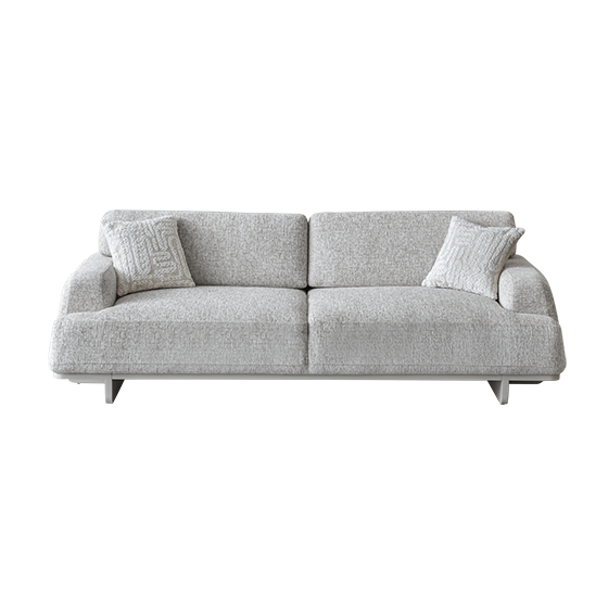 Триместен разтегателен диван «Point» + 2 декоративни възглавници, ширина 225см