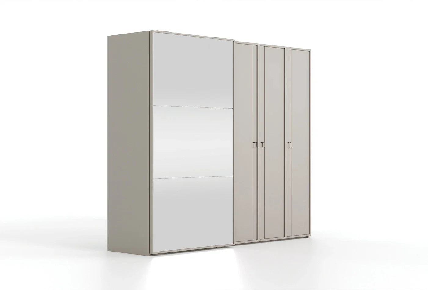 Гардероб «Hera» с огледална врата, ширина 253см