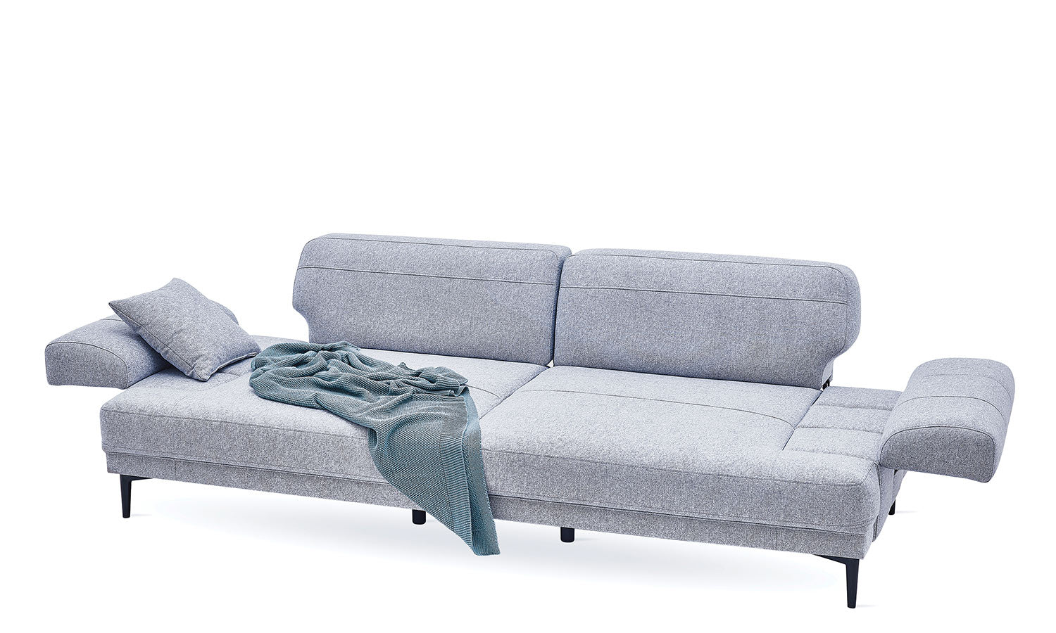 Tриместен разтегателен диван «Brea» + 3 декоративни възглавници, ширина 250см