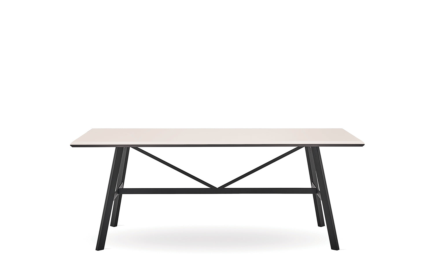 Tрапезна маса «Agata Metal» с размер 200х76х90см