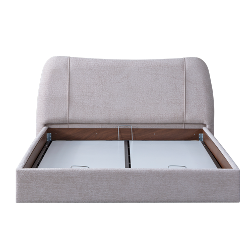 Тапицирано легло «Malaga» с място за съхранение, повдигащ механизъм