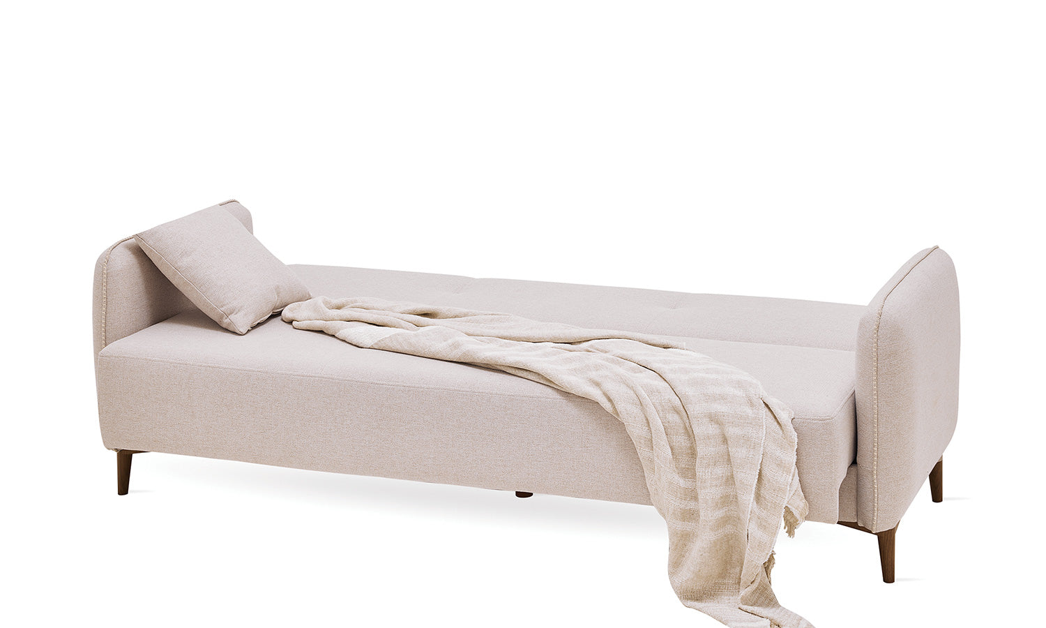 Tриместен разтегателен диван «Pond» + 3 декоративни възглавници, ширина 206см