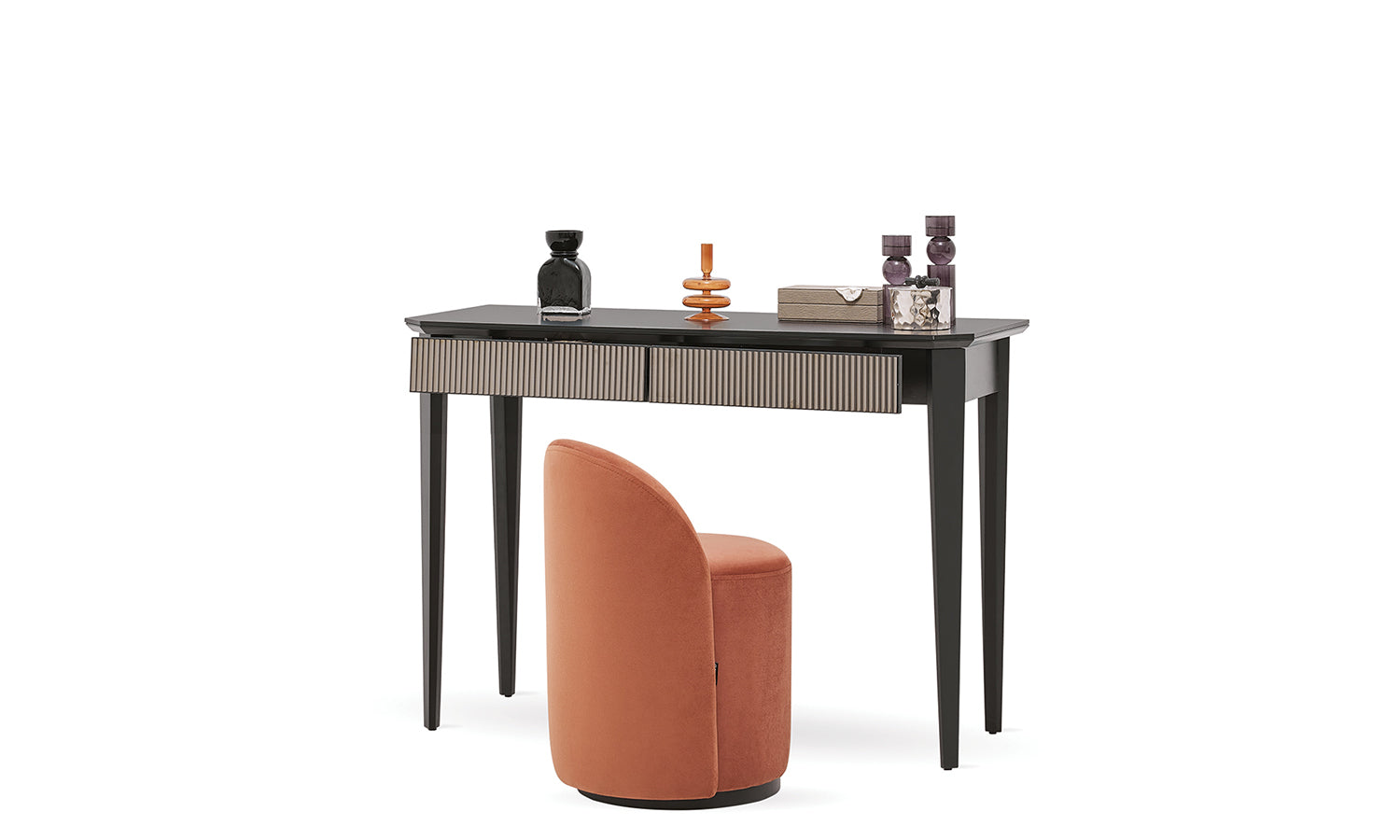 Тоалетка «Krista» + две чекмеджета, размер 120х80х48см