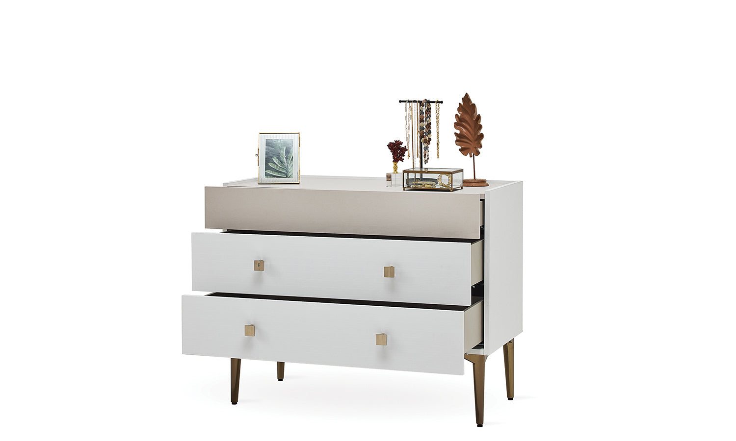 Скрин «Lumina» с три чекмеджета, размер 100х80х48см