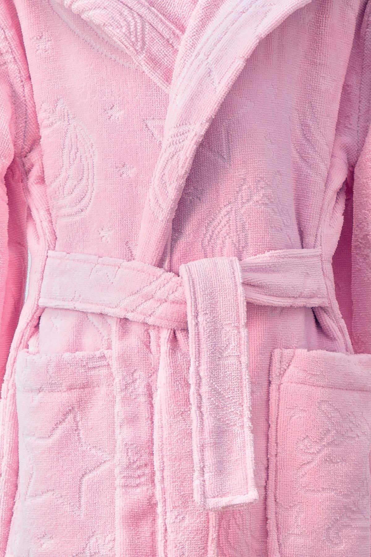 Детски халат за баня «Unicorn Pink» възраст - памук, 13-14 г.