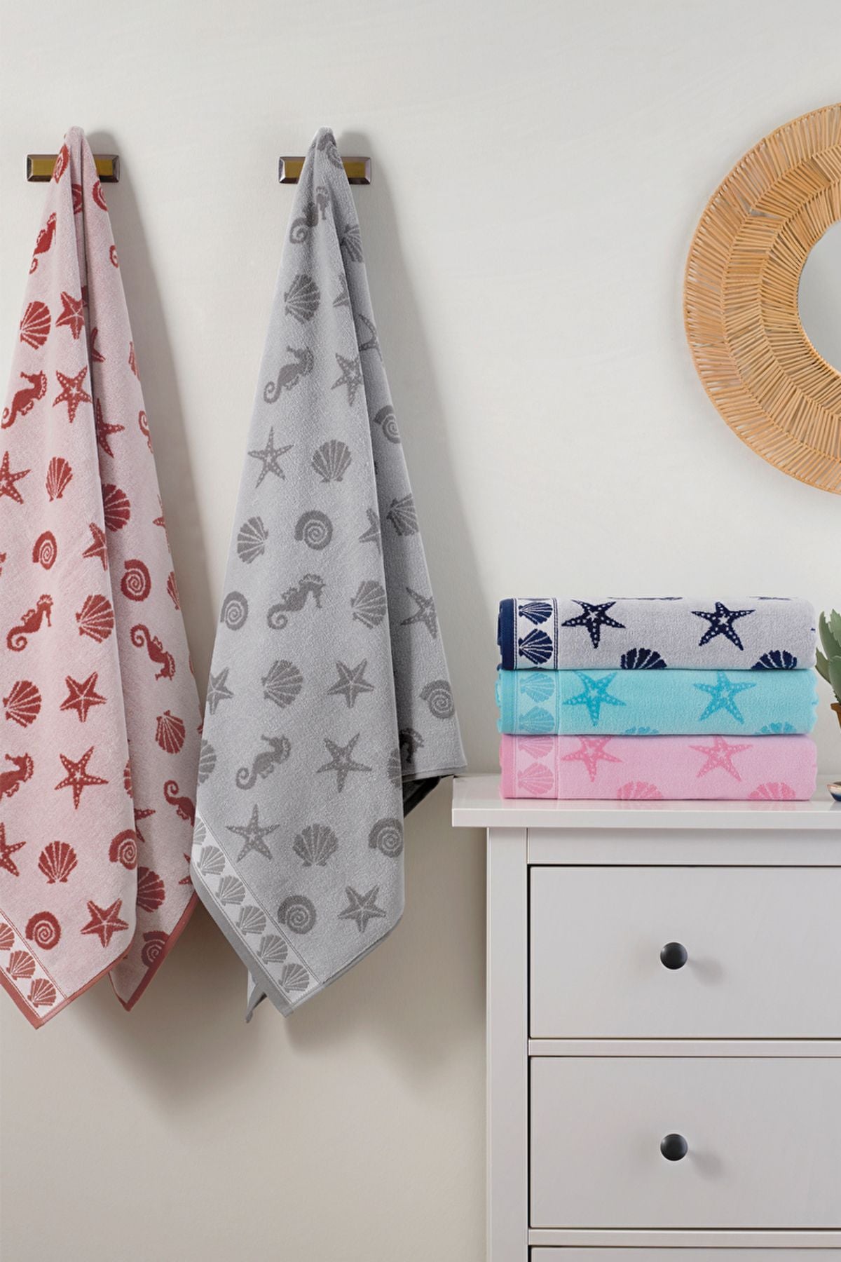 Хавлия «Sea Shell» - памук, размер 90х150см