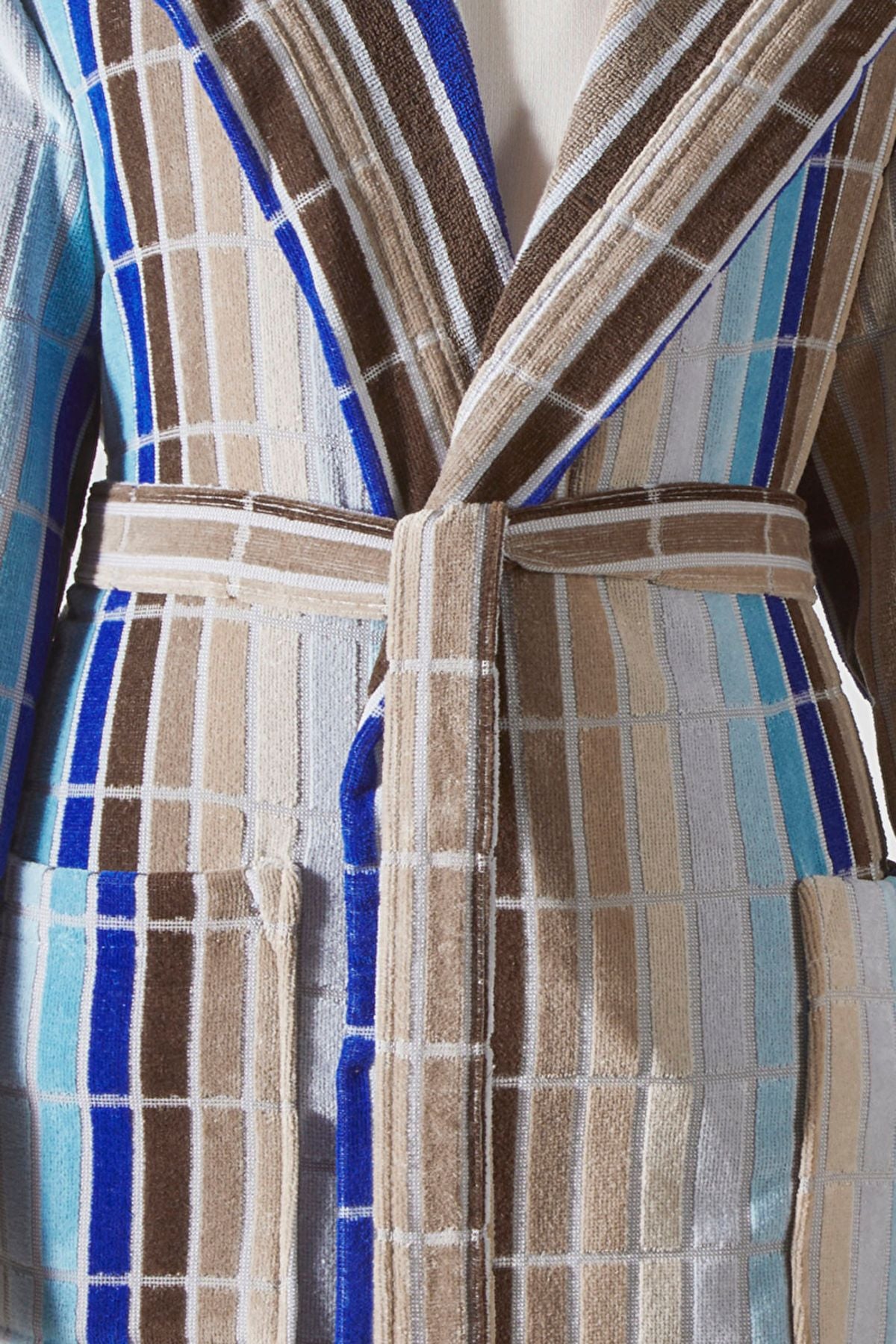 Халат за баня «Hawai Line/Kahve» с качулка, размер S/M