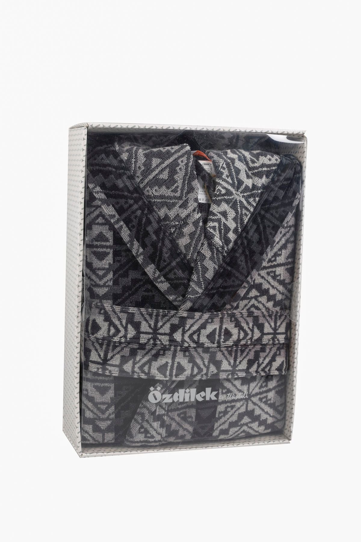 Халат за баня «Hawai Tapetto/Gri» - размер S/M