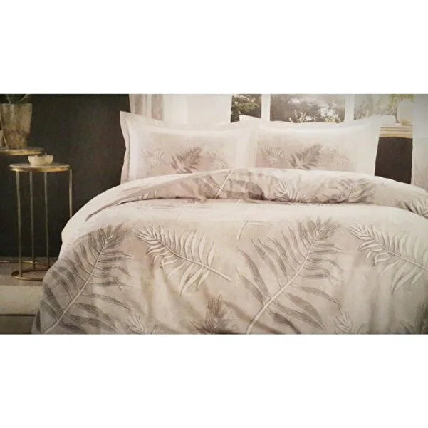 Двоен спален комплект «Frunze» с пике, 4 части, ранфорс