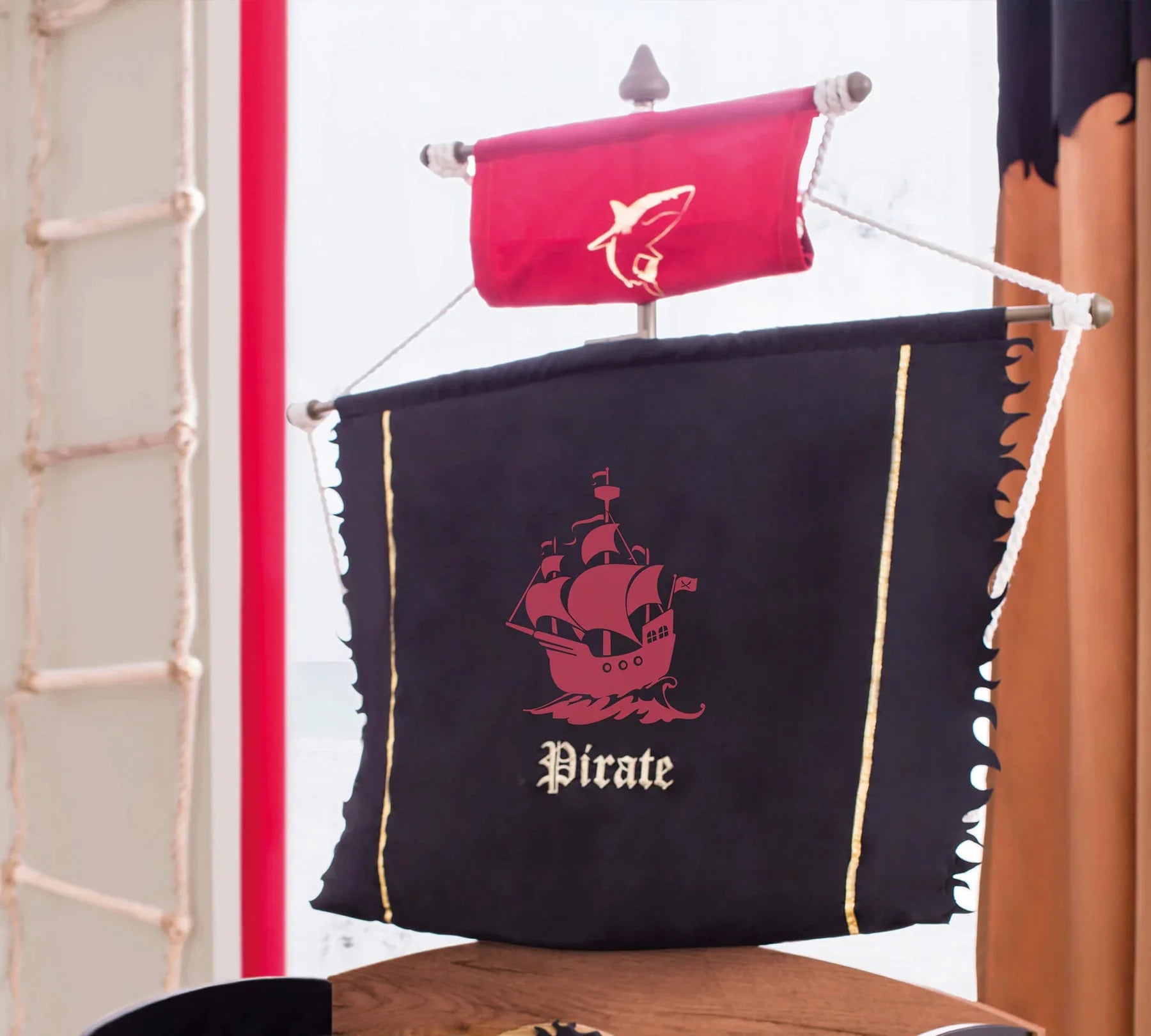 Легло-кораб «Pirate S» за матрак 90х190см