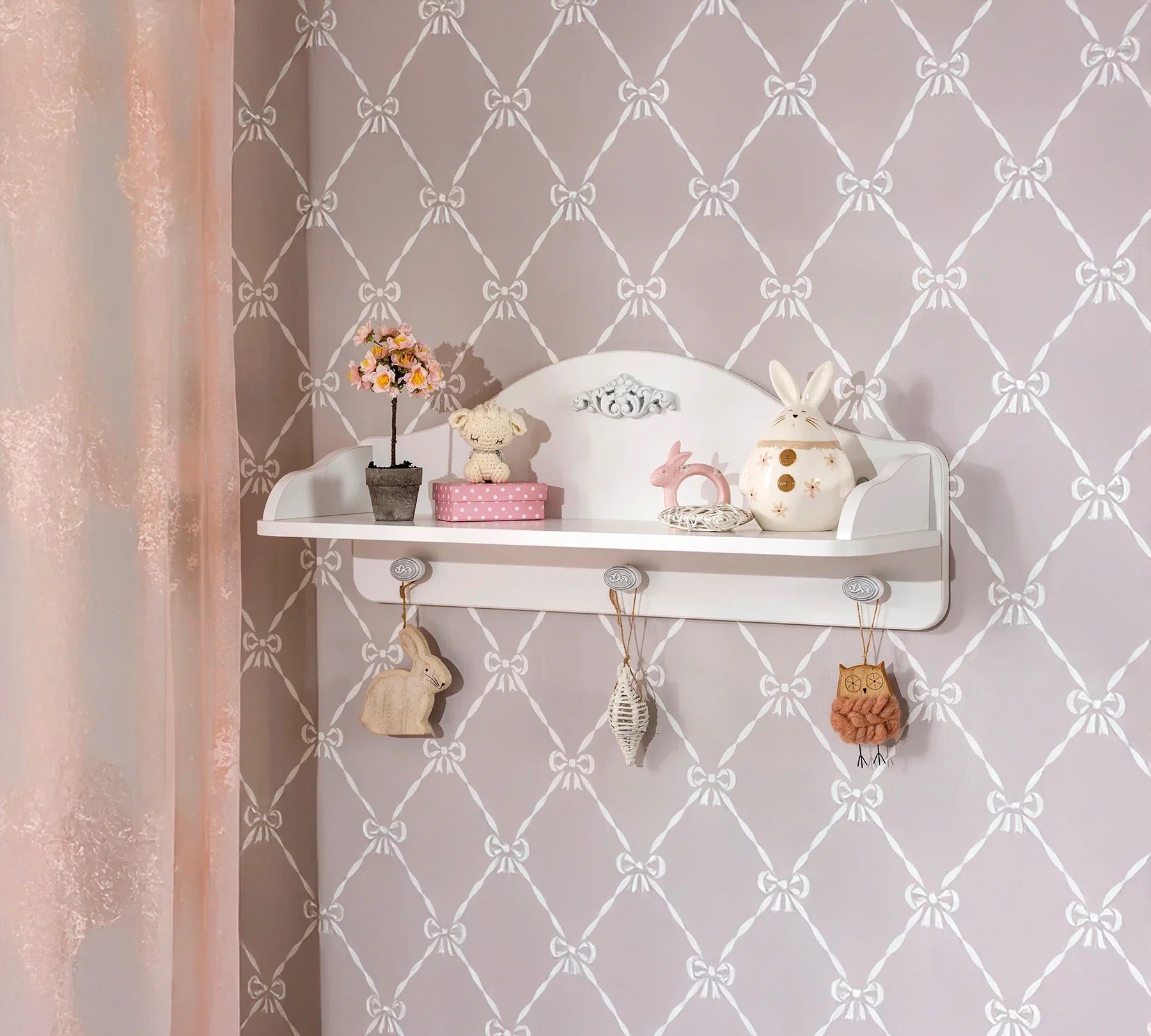 Етажерка за стена «Romantic»