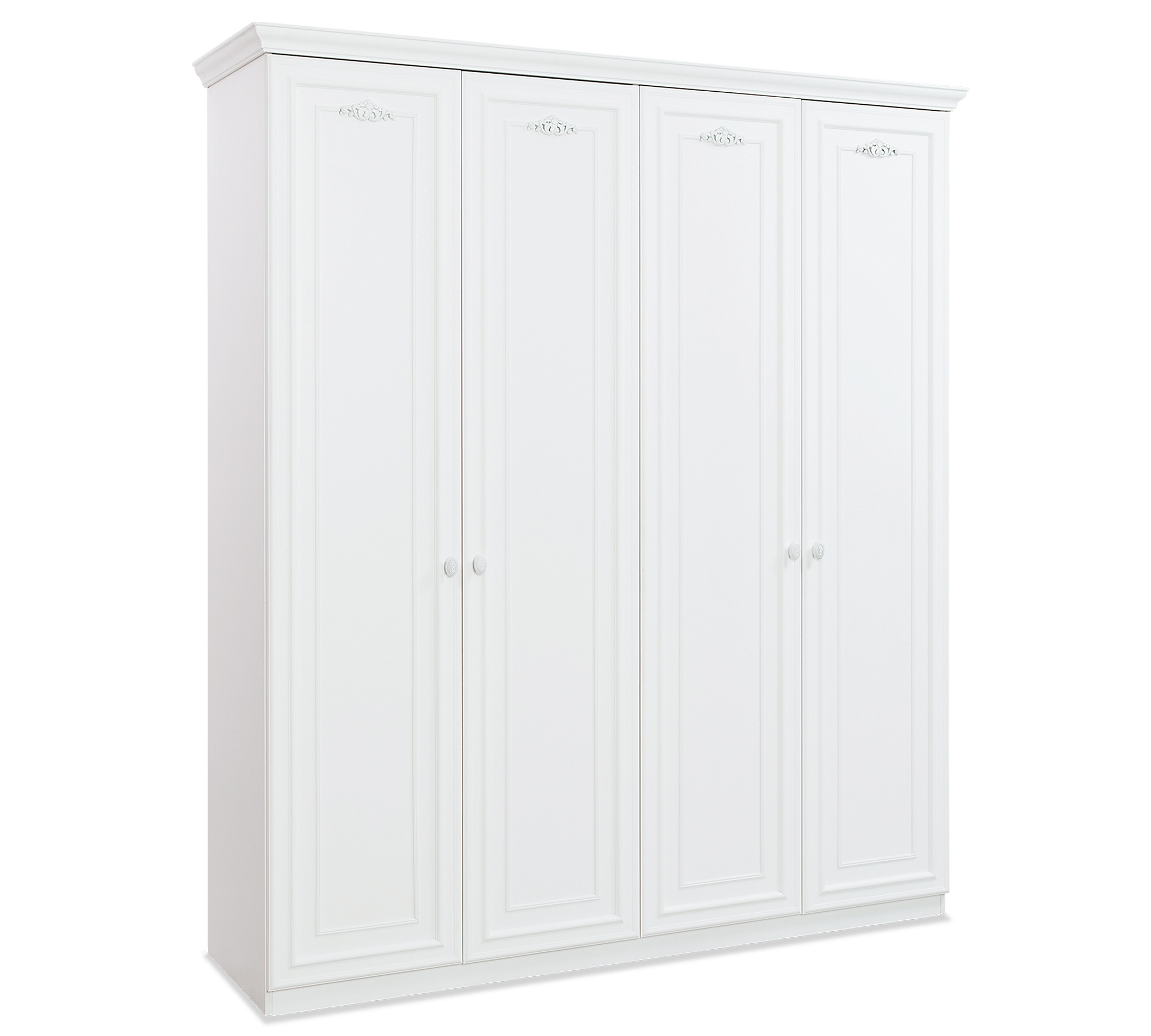 детски Четирикрилен детски гардероб Romantica