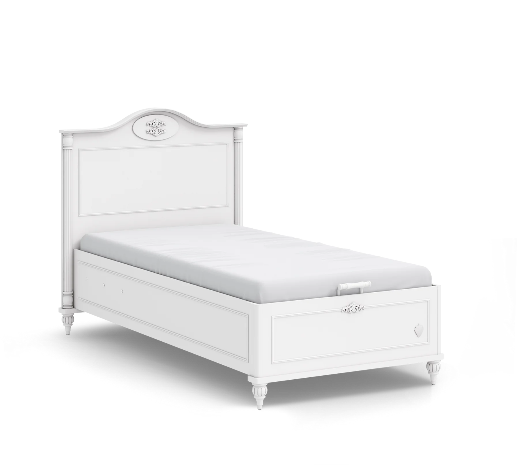 Основа за легло «Romantic» с място за съхранение, повдигащ механизъм