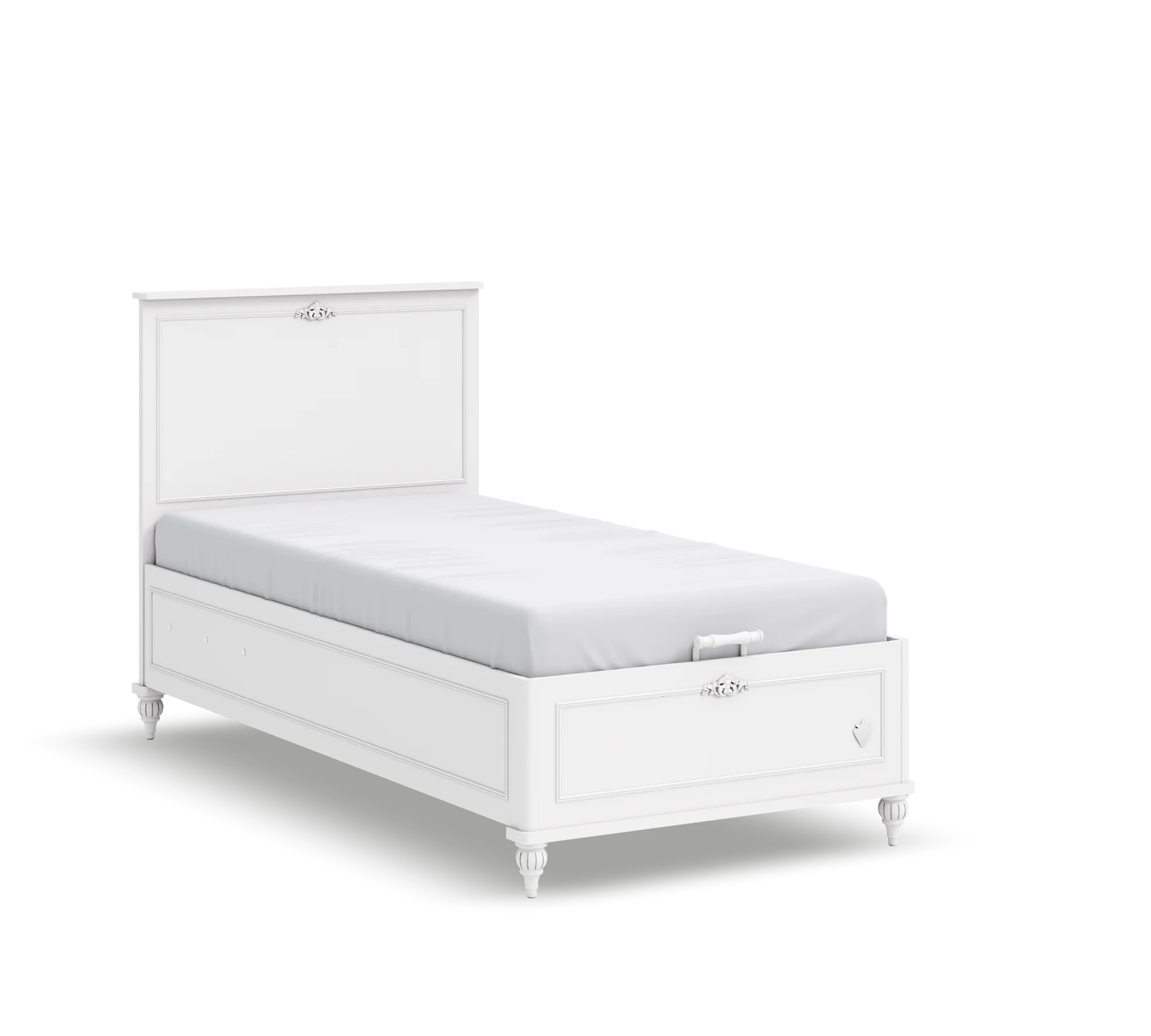 Основа за легло «Romantic» с място за съхранение, повдигащ механизъм